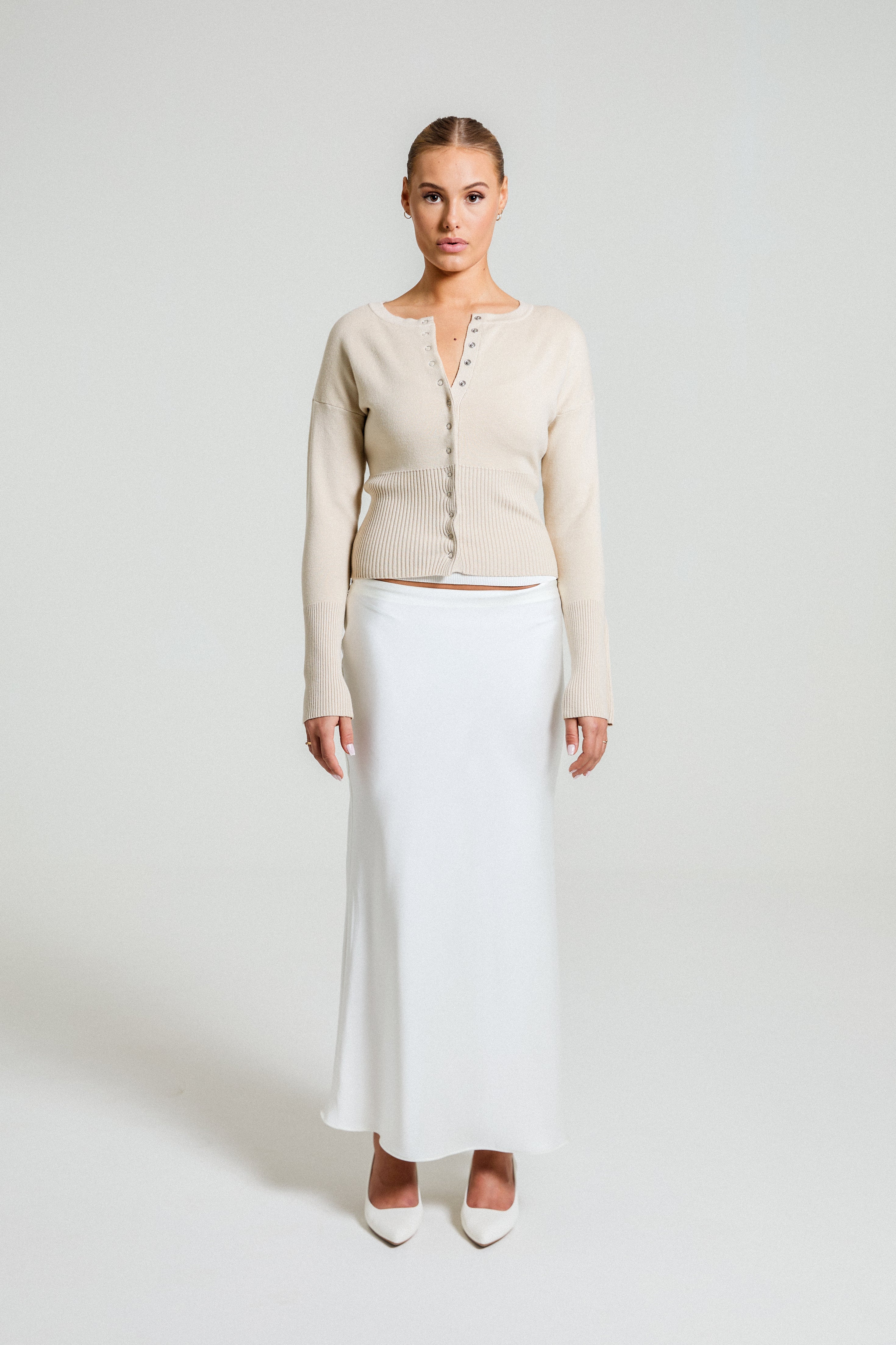 Alba Sculpted Cardigan