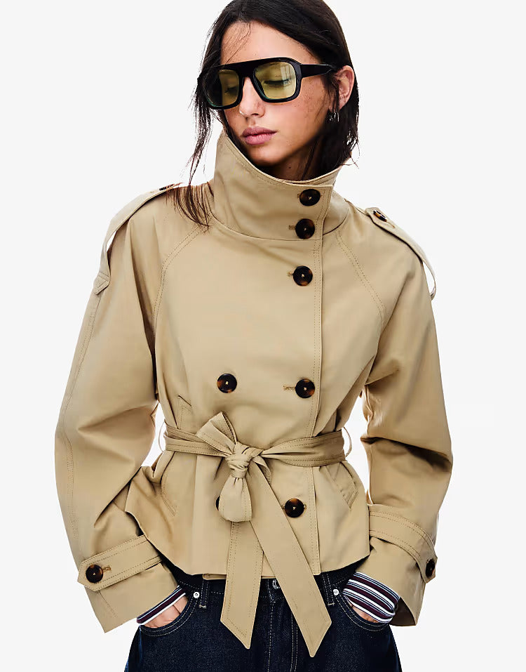 Aurora Short Trench coat