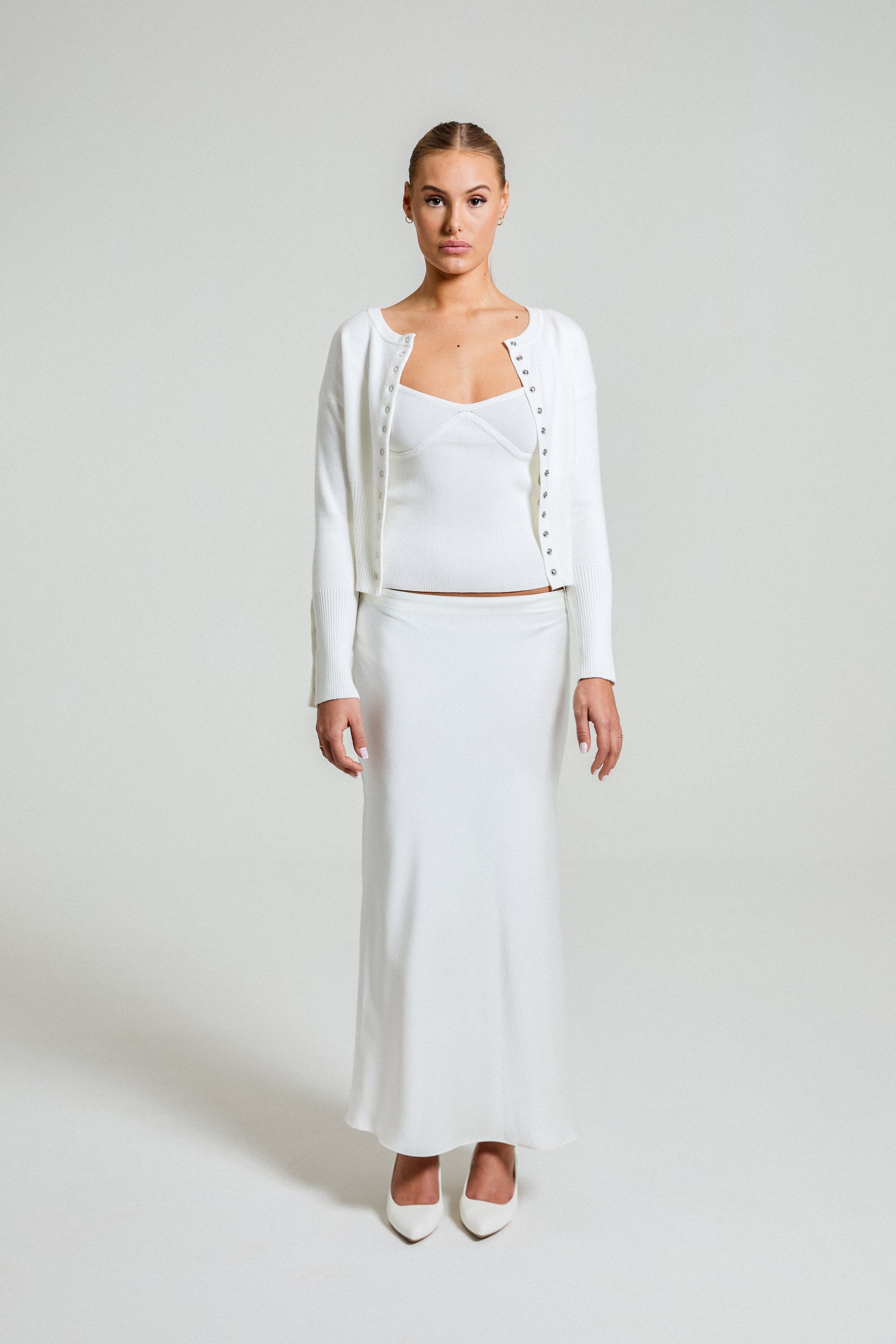 Alba Sculpted Cardigan