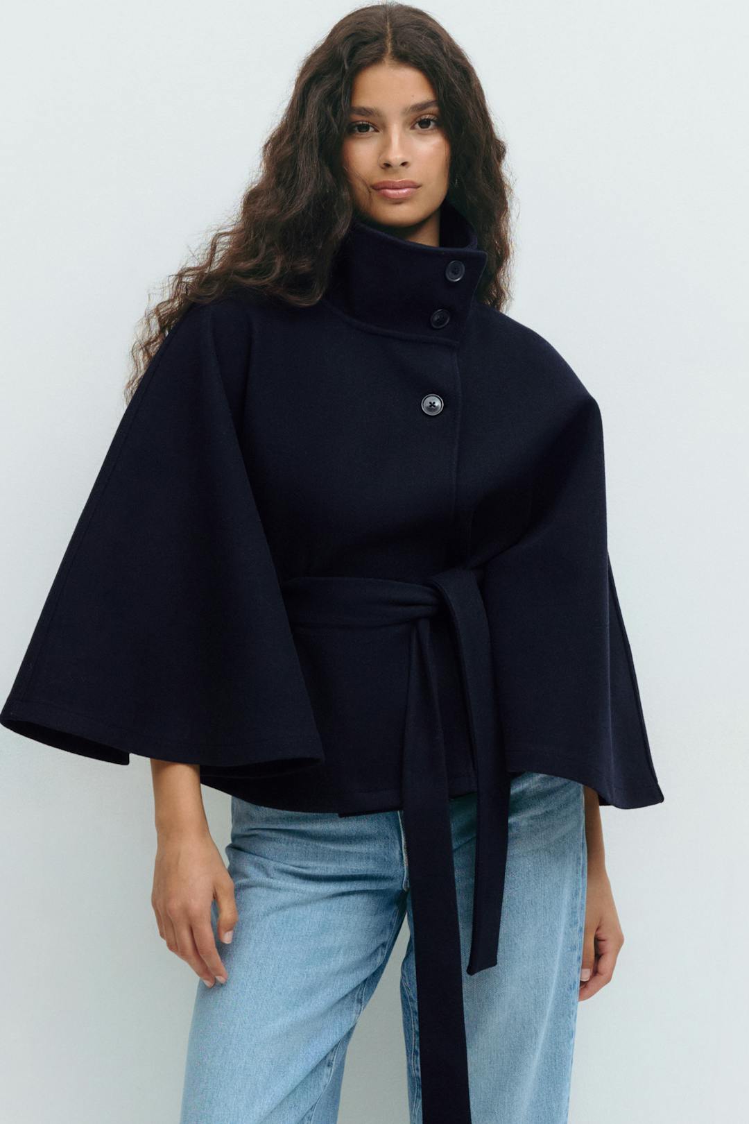 Onyx Cape Jacket