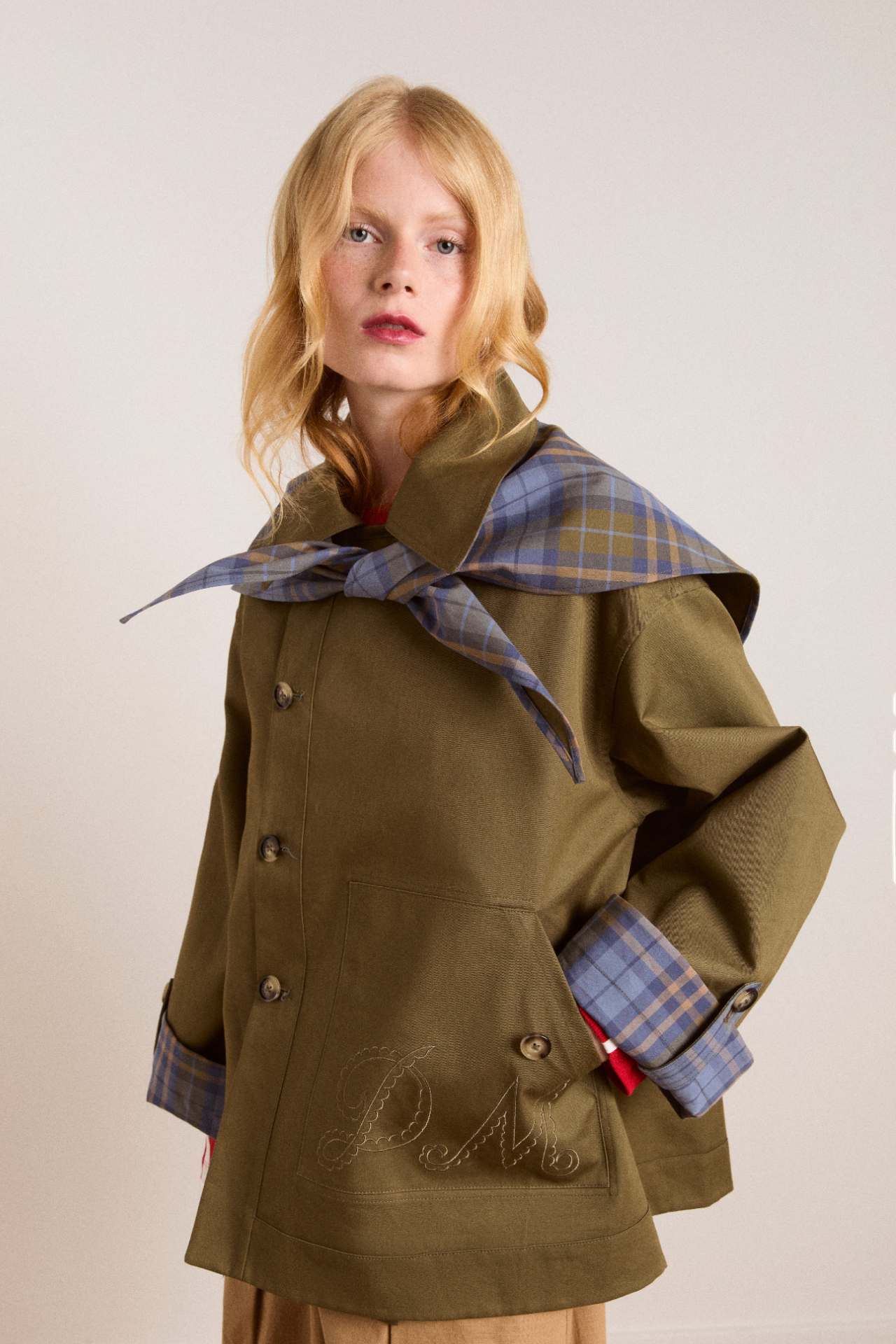 Olive Jerry Trench