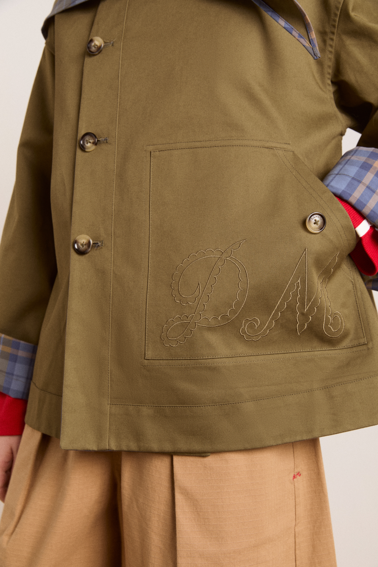 Olive Jerry Trench