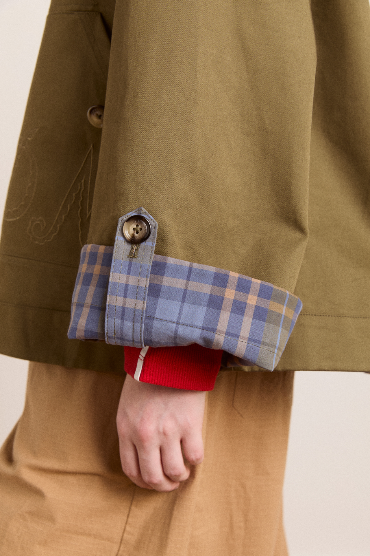 Olive Jerry Trench