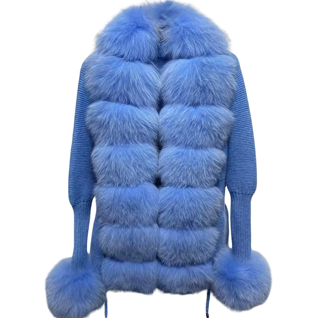 Collar & Cuff Cardigan