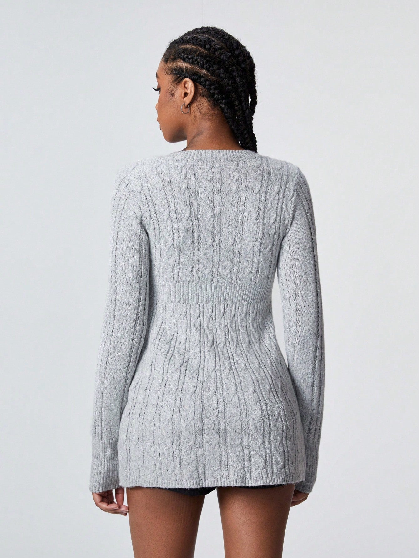 Heatherwood Cable Sweater