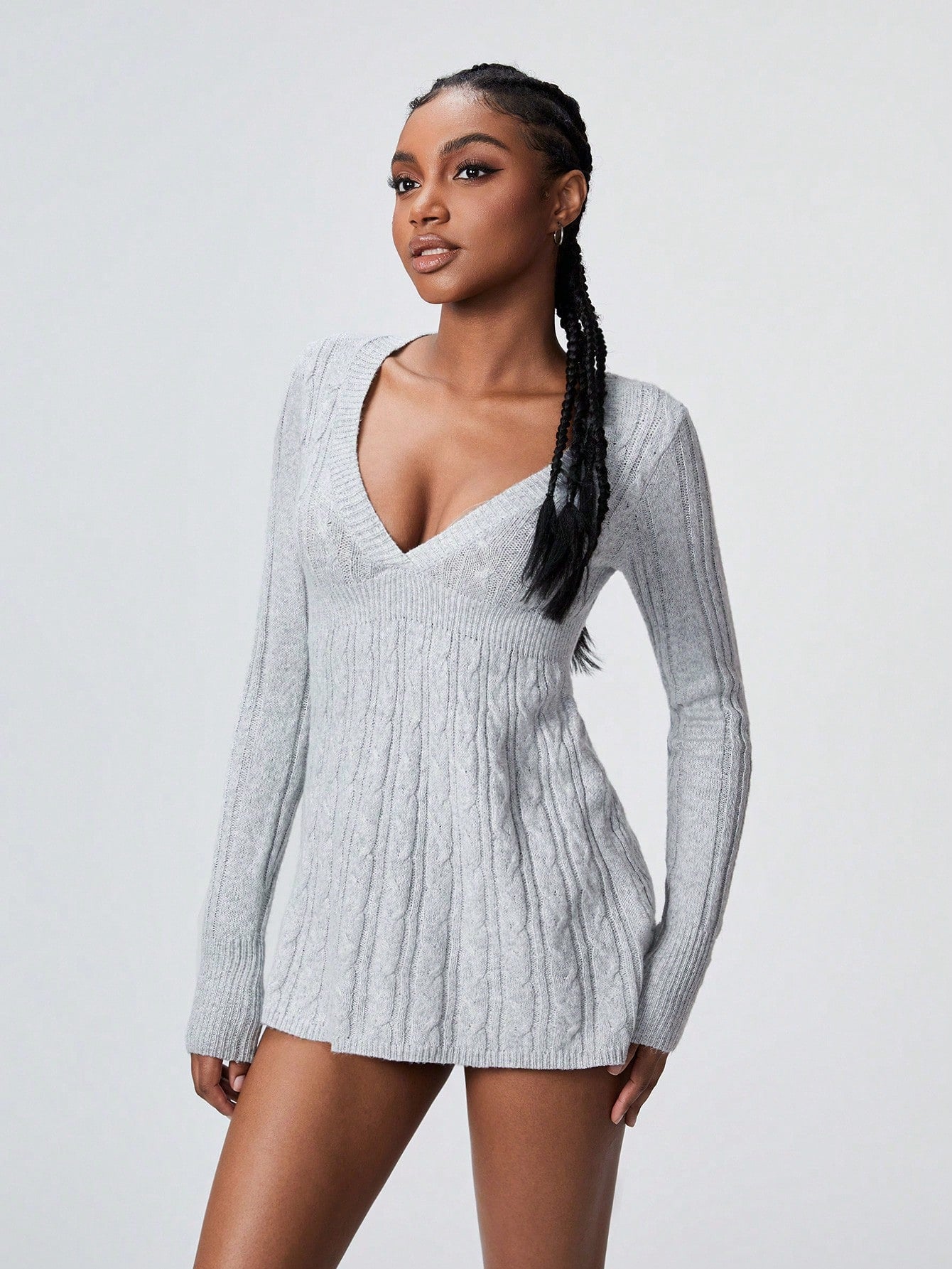 Heatherwood Cable Sweater