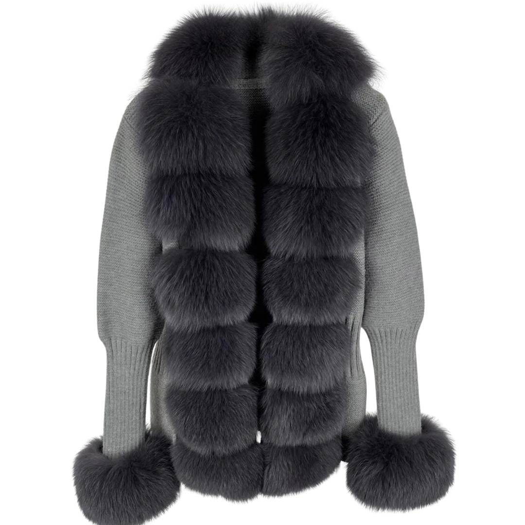 Collar & Cuff Cardigan