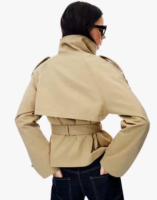 Aurora Short Trench coat