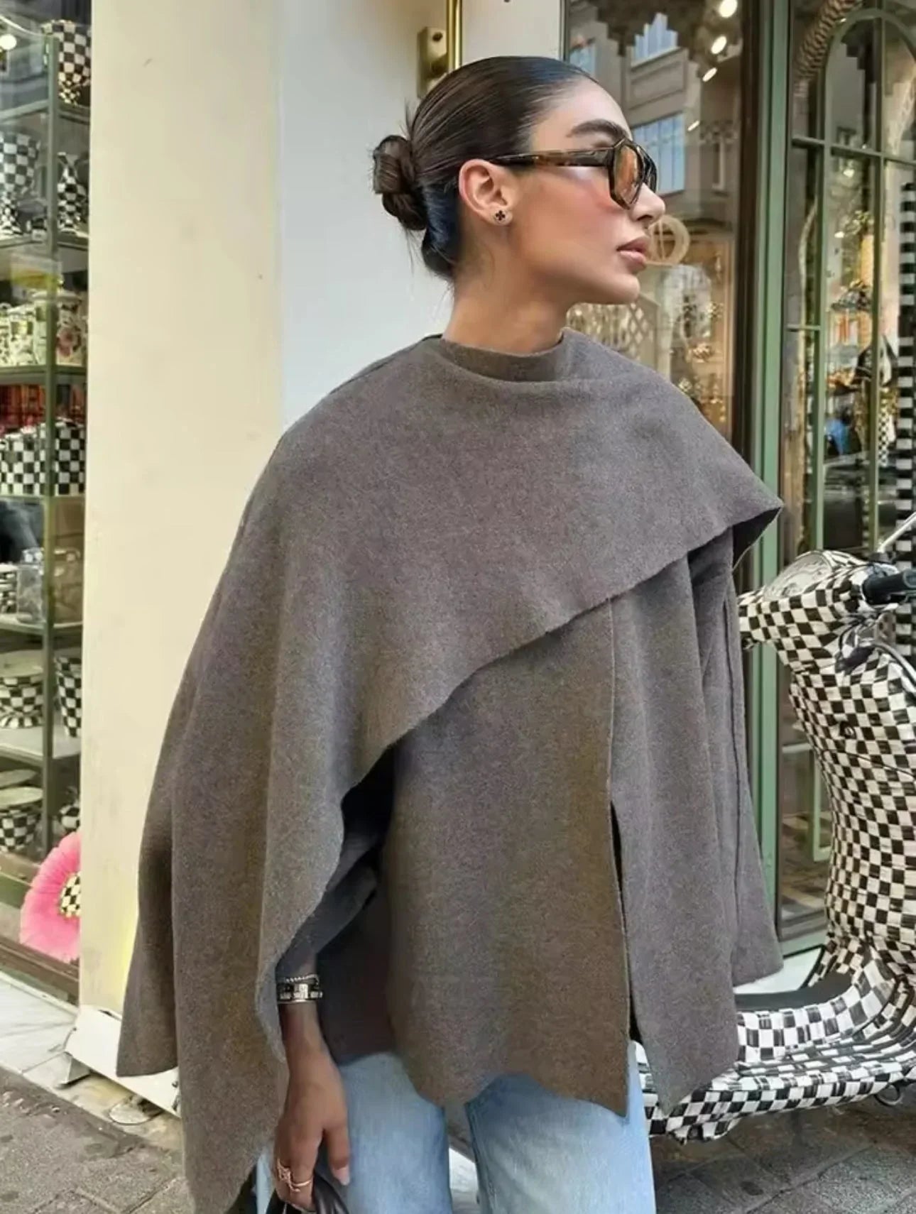 Elena Statement Cape