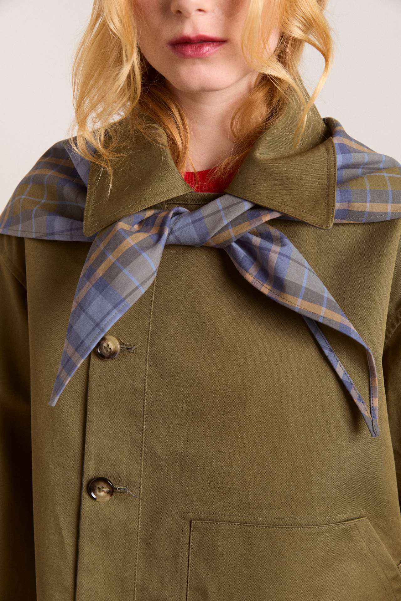 Olive Jerry Trench