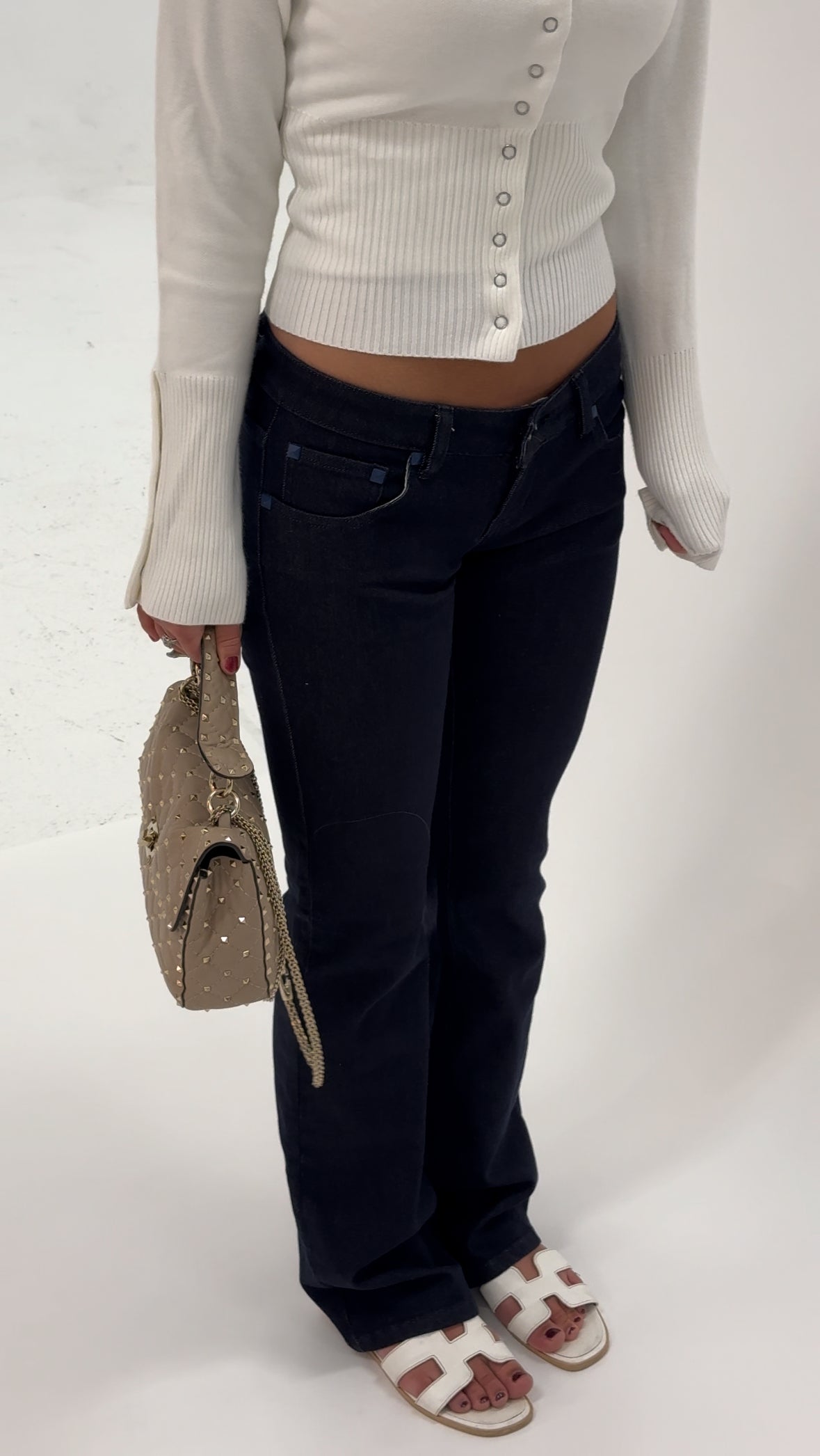 Noir Flare Jeans