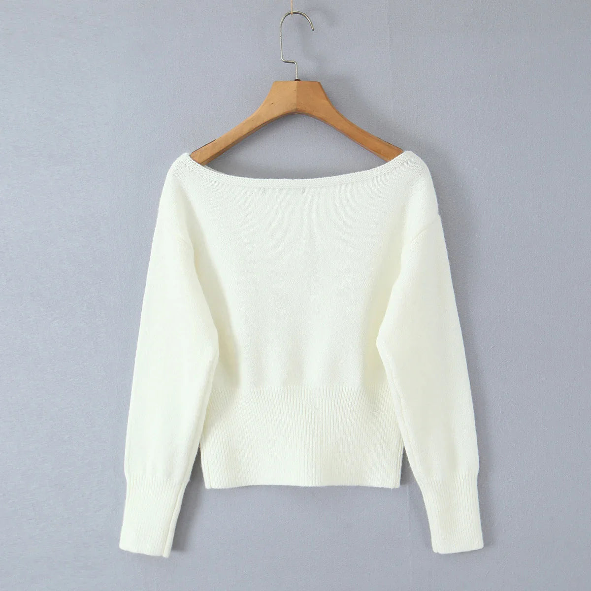 Ivory Drift Sweater