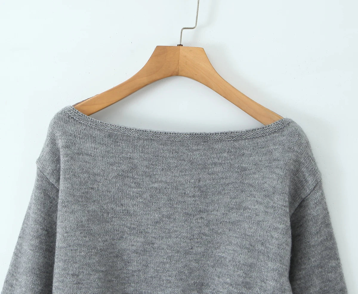 Ivory Drift Sweater