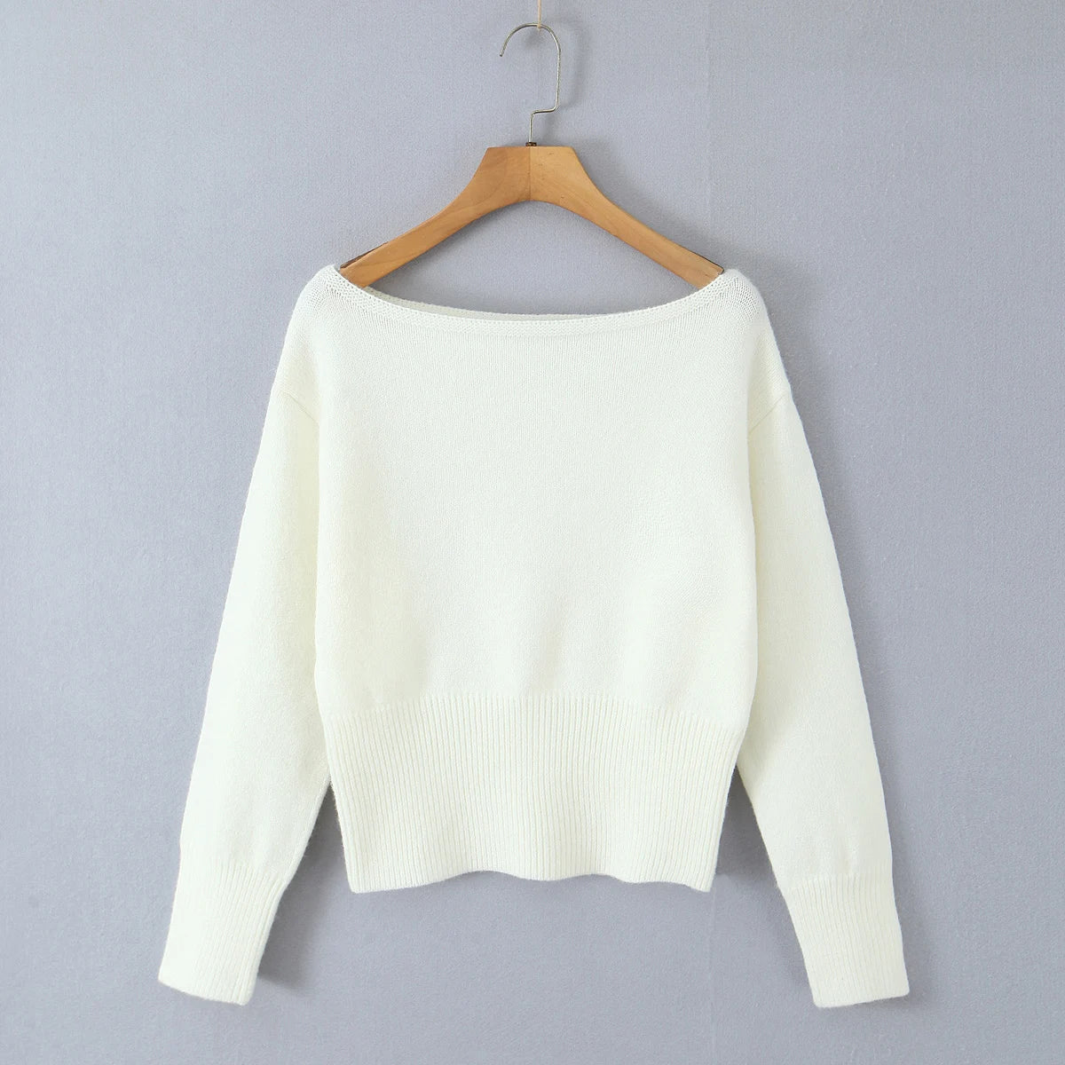 Ivory Drift Sweater