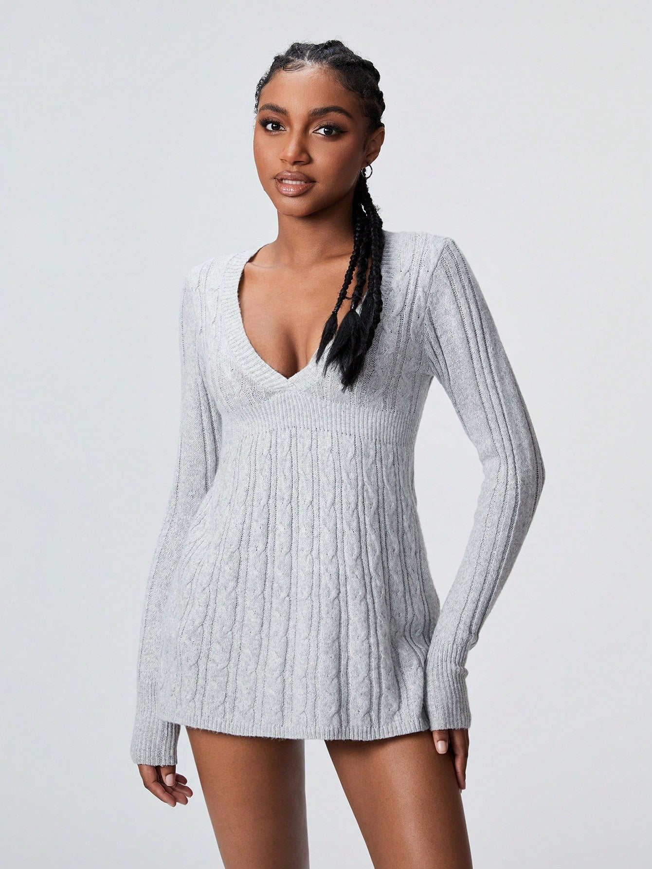 Heatherwood Cable Sweater