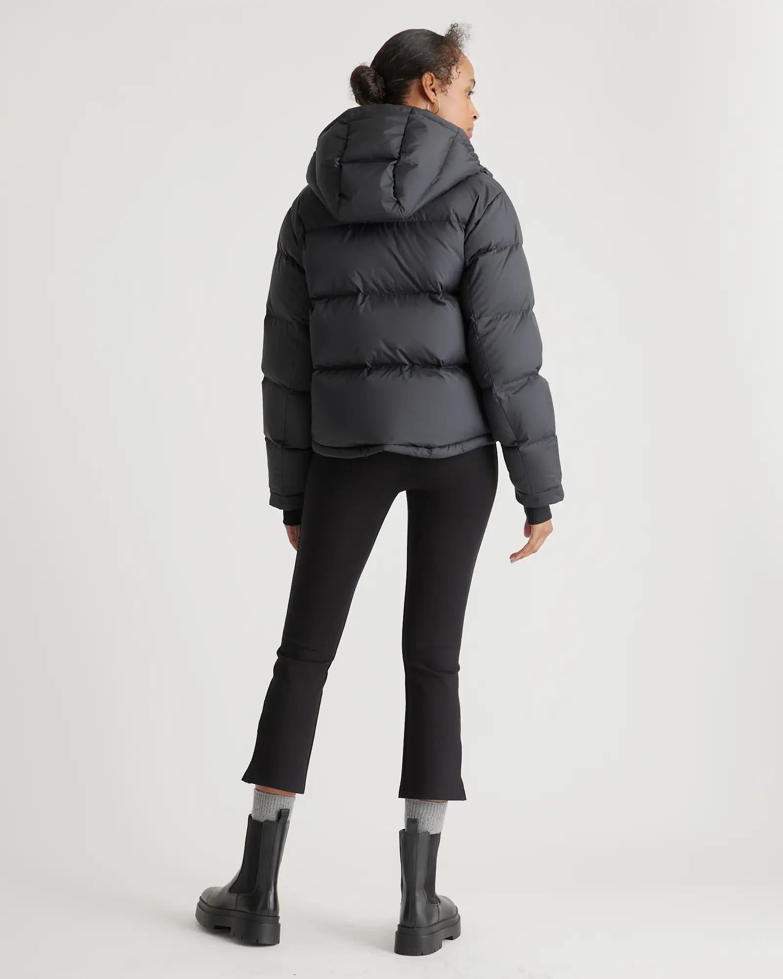 Onyx Crop Puffer