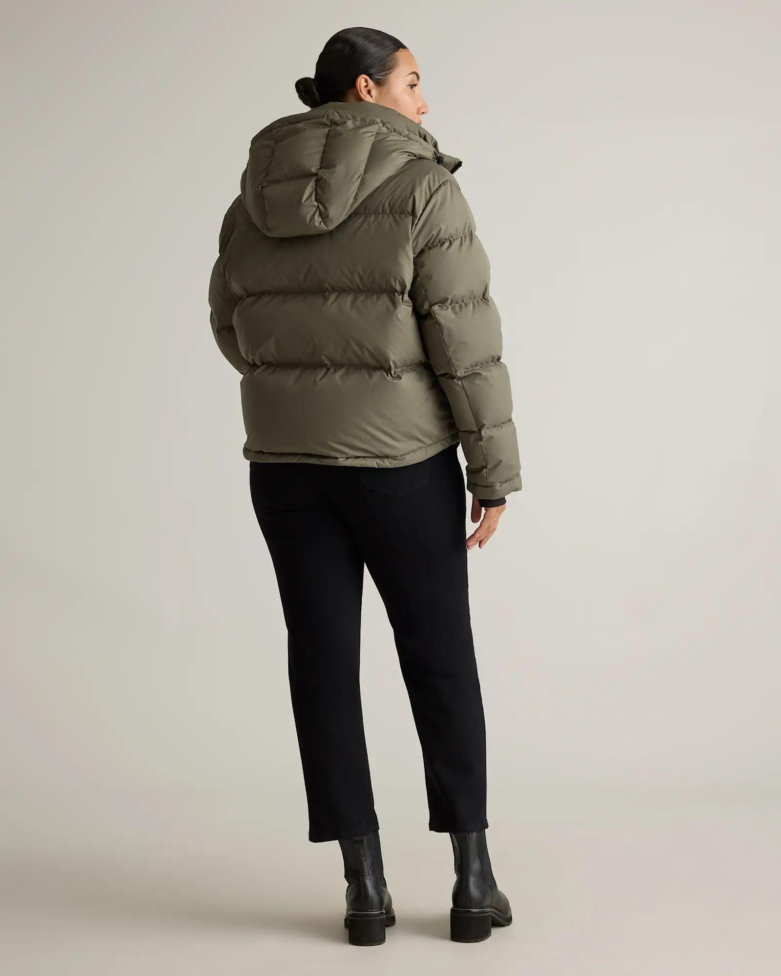 Onyx Crop Puffer