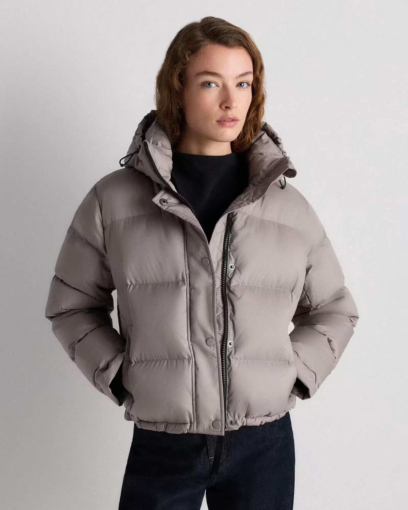 Onyx Crop Puffer
