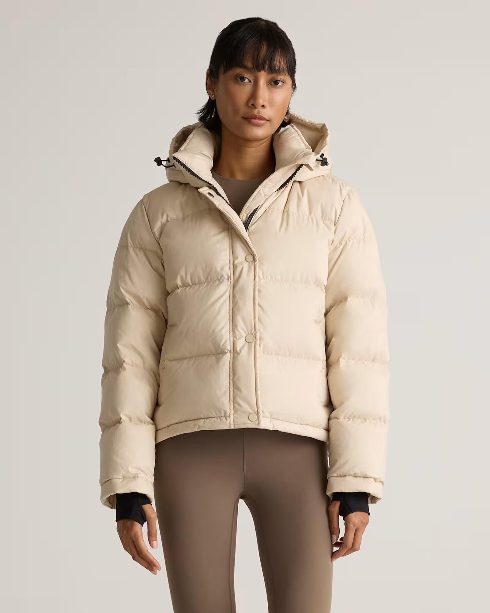 Onyx Crop Puffer