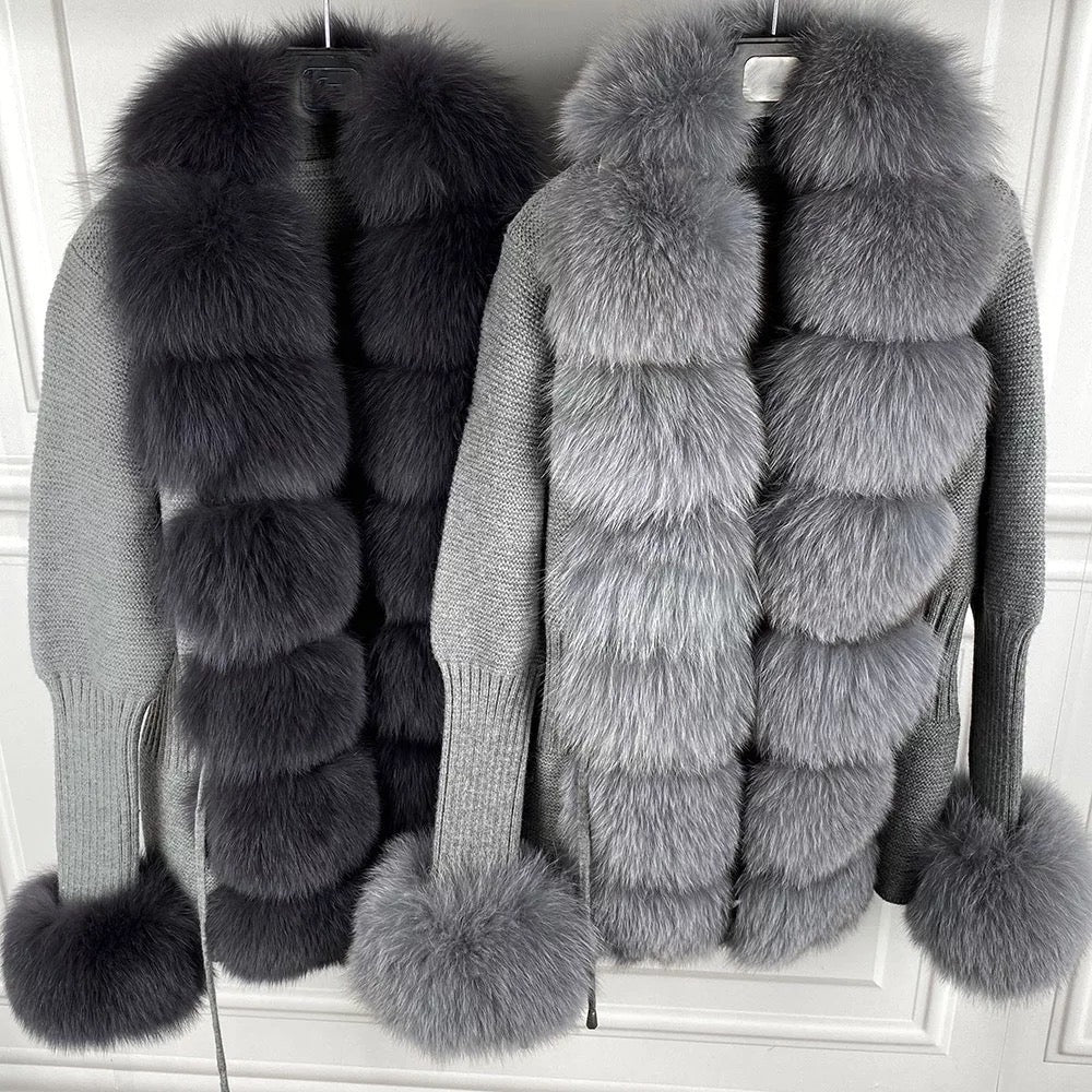 Collar & Cuff Cardigan